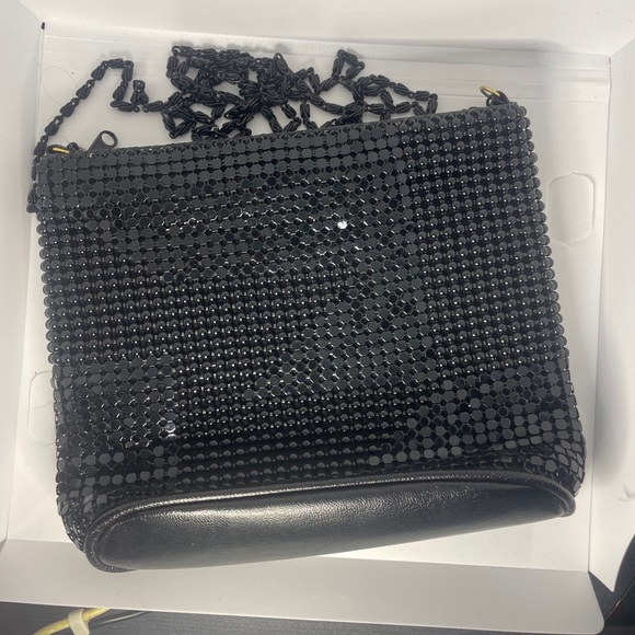 Vintage black metal purse - Picture 2 of 2